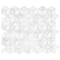 Andova Tiles SAMPLE Cubit 1 x 2 Marble Grid Mosaic Wall  Floor Tile SAM-ANDCUB325 - alternate 1